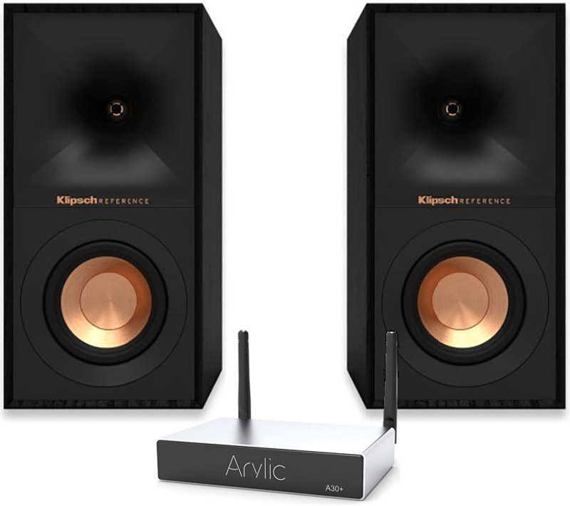 Arylic A30+ / Klipsch R-40M